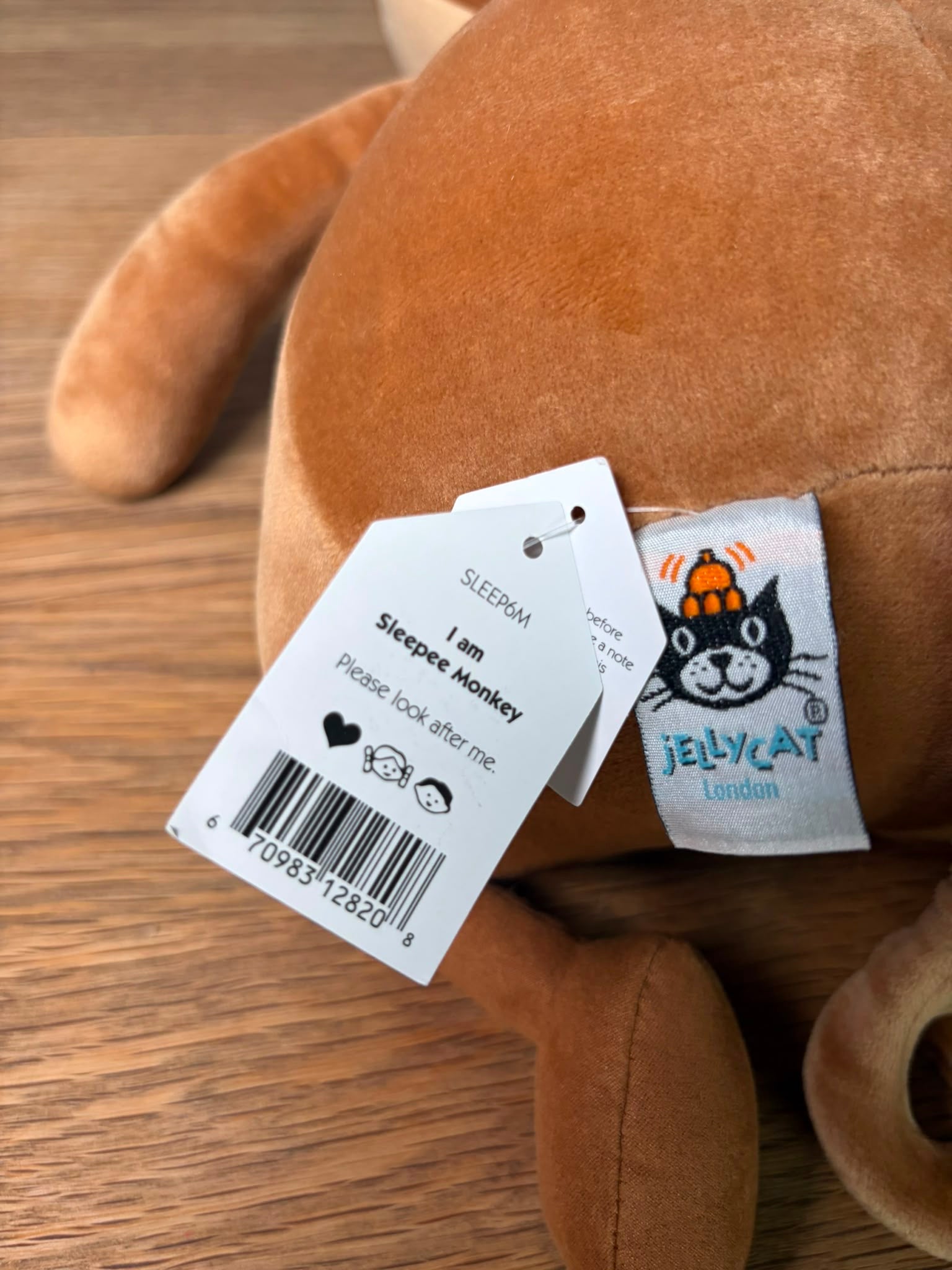 Jellycat Sleepee Monkey