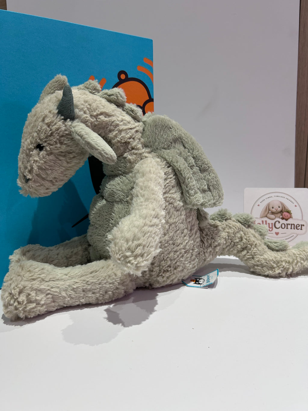 Jellycat Lallagie Dragon - Tagged