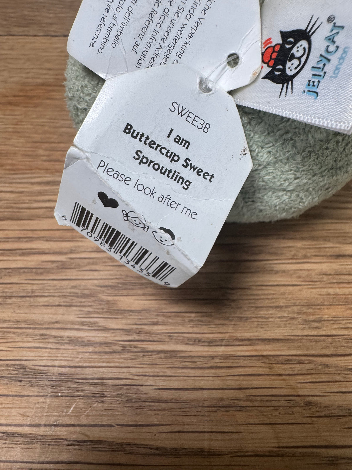 Jellycat Buttercup Sweet Sproutling | Damaged Tags