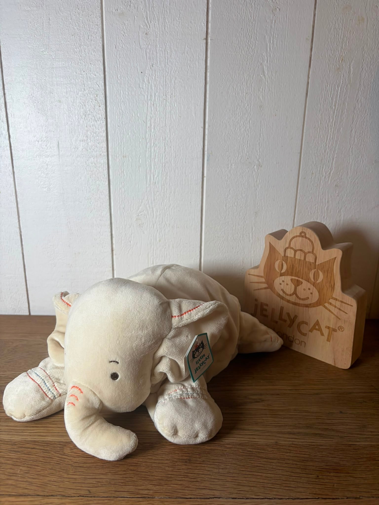Jellycat Floppy Stitchy Elly Elephant
