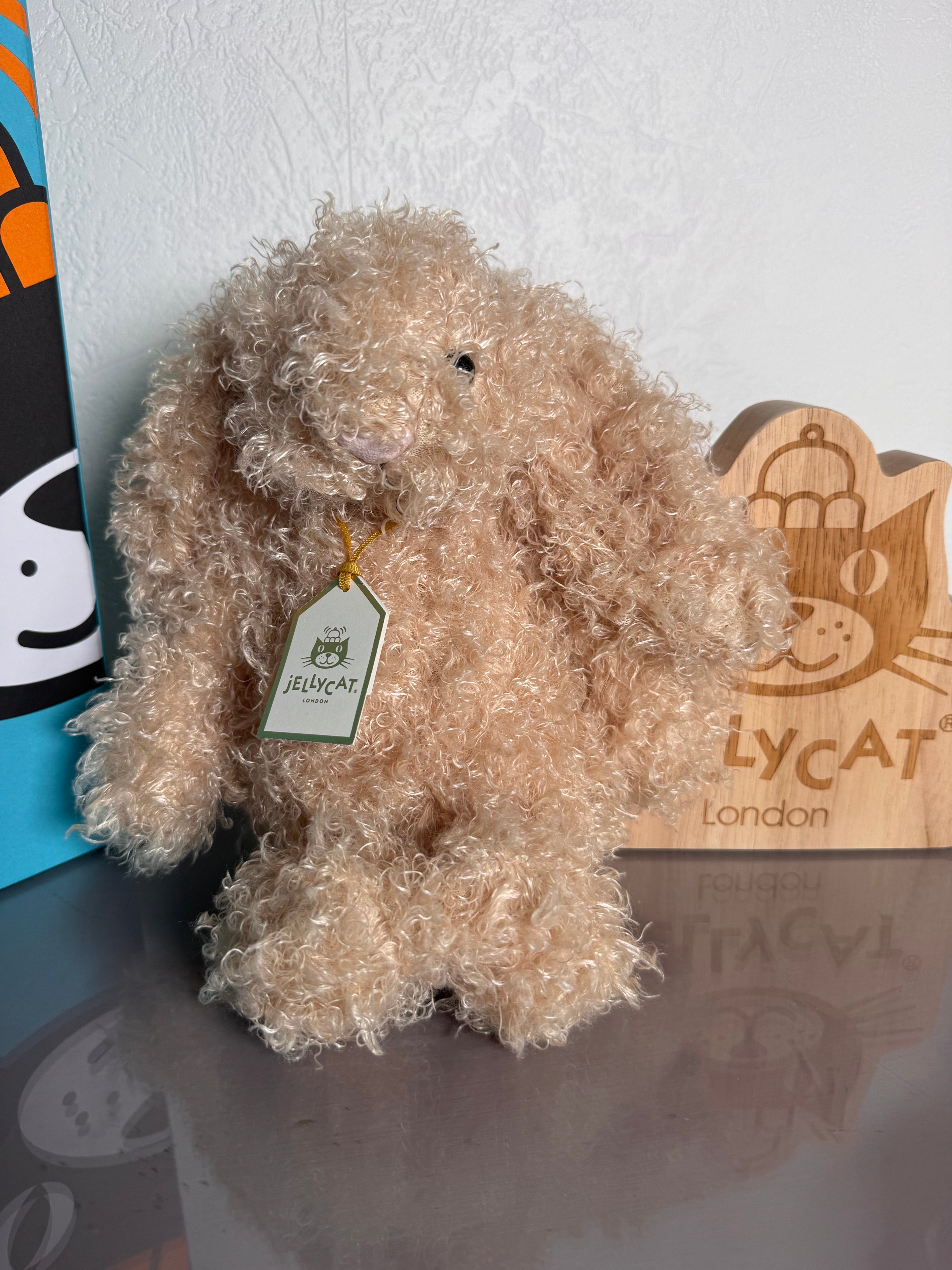 Original Bashful Luxe Bunny Curly