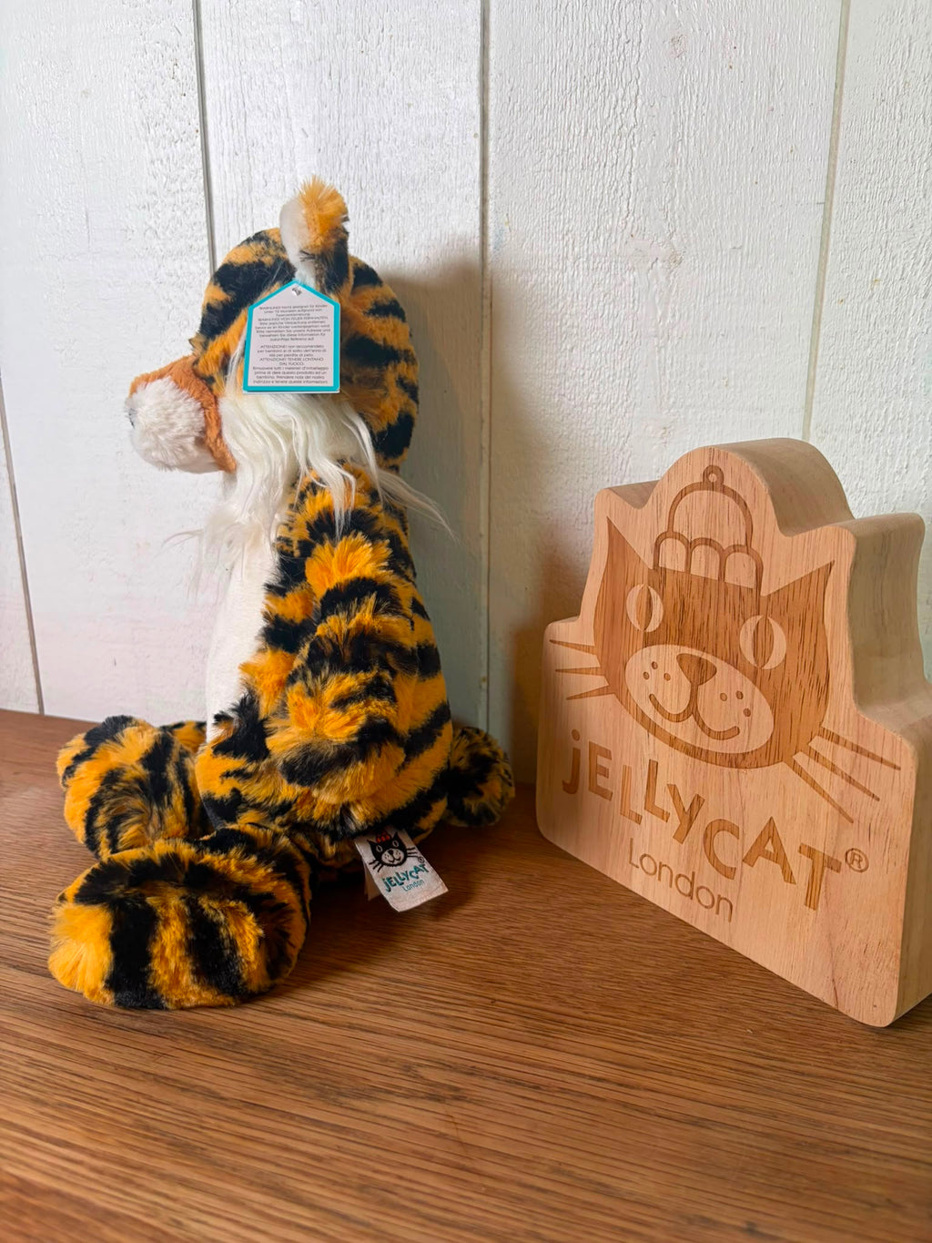 Jellycat Bashful Tiger - Ear Tag