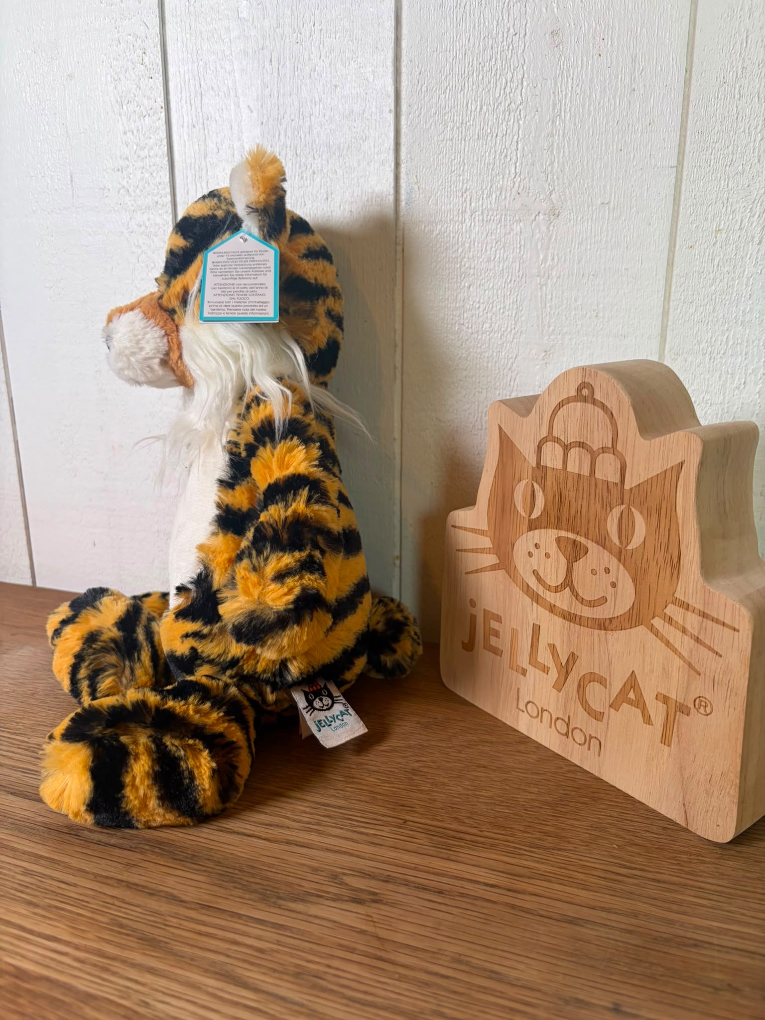 Jellycat Bashful Tiger - Ear Tag
