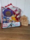 Jellycat Cozy Chums Car Mobile HTF