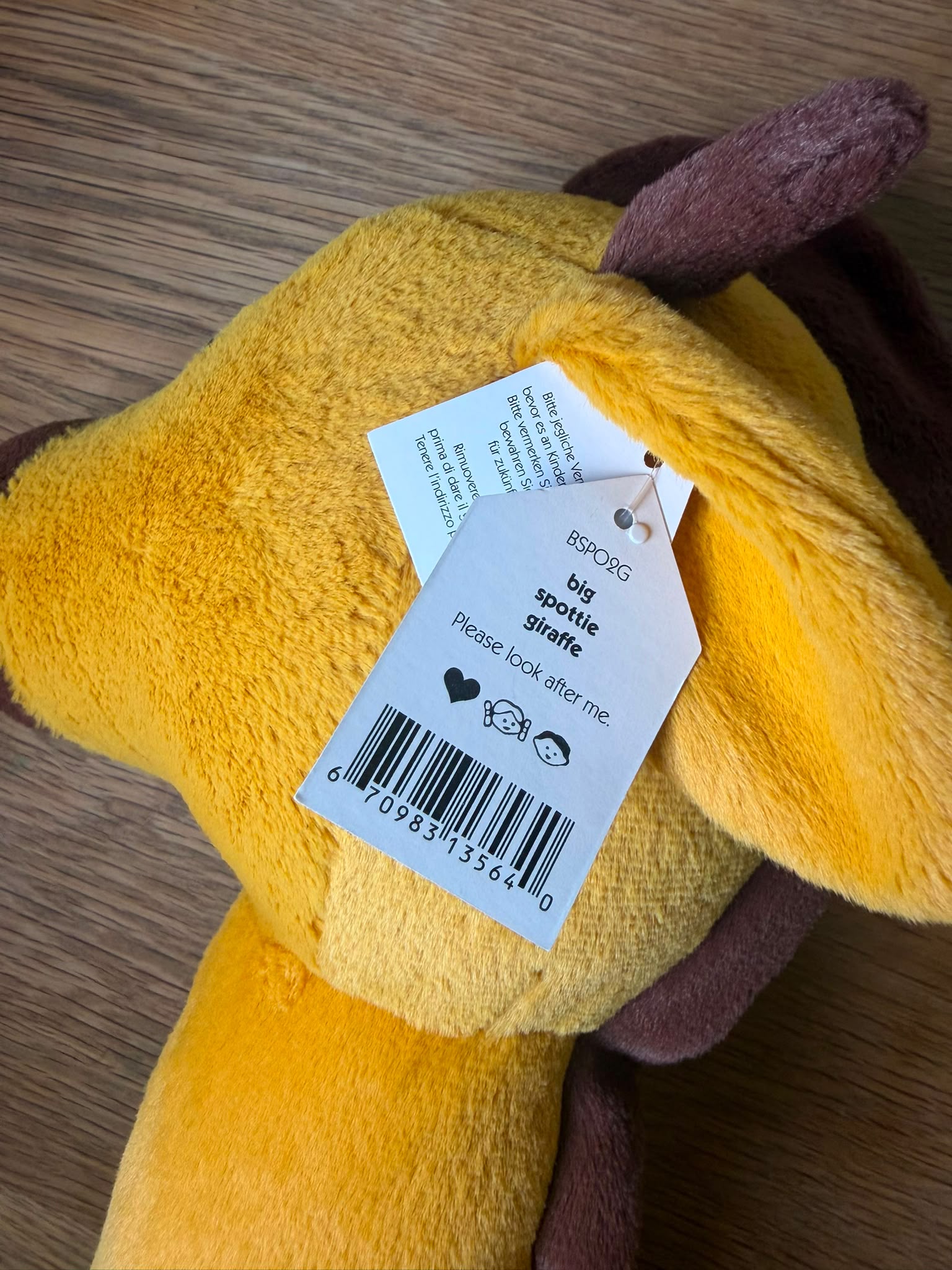 Jellycat Big Spottie Giraffe