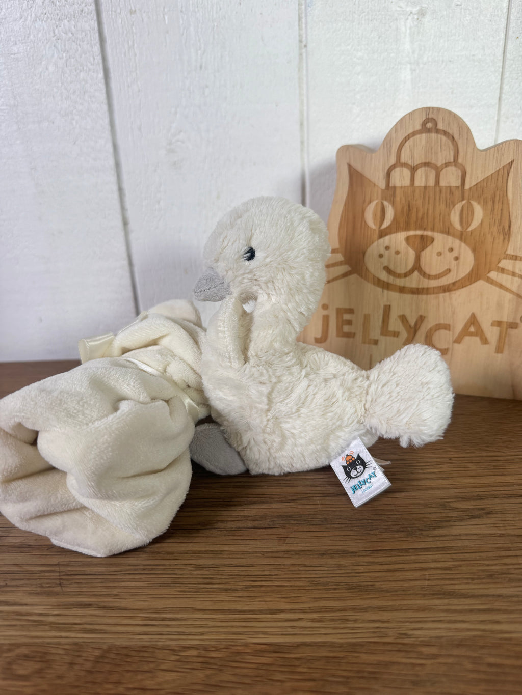 Jellycat Syllabub Swan Soother