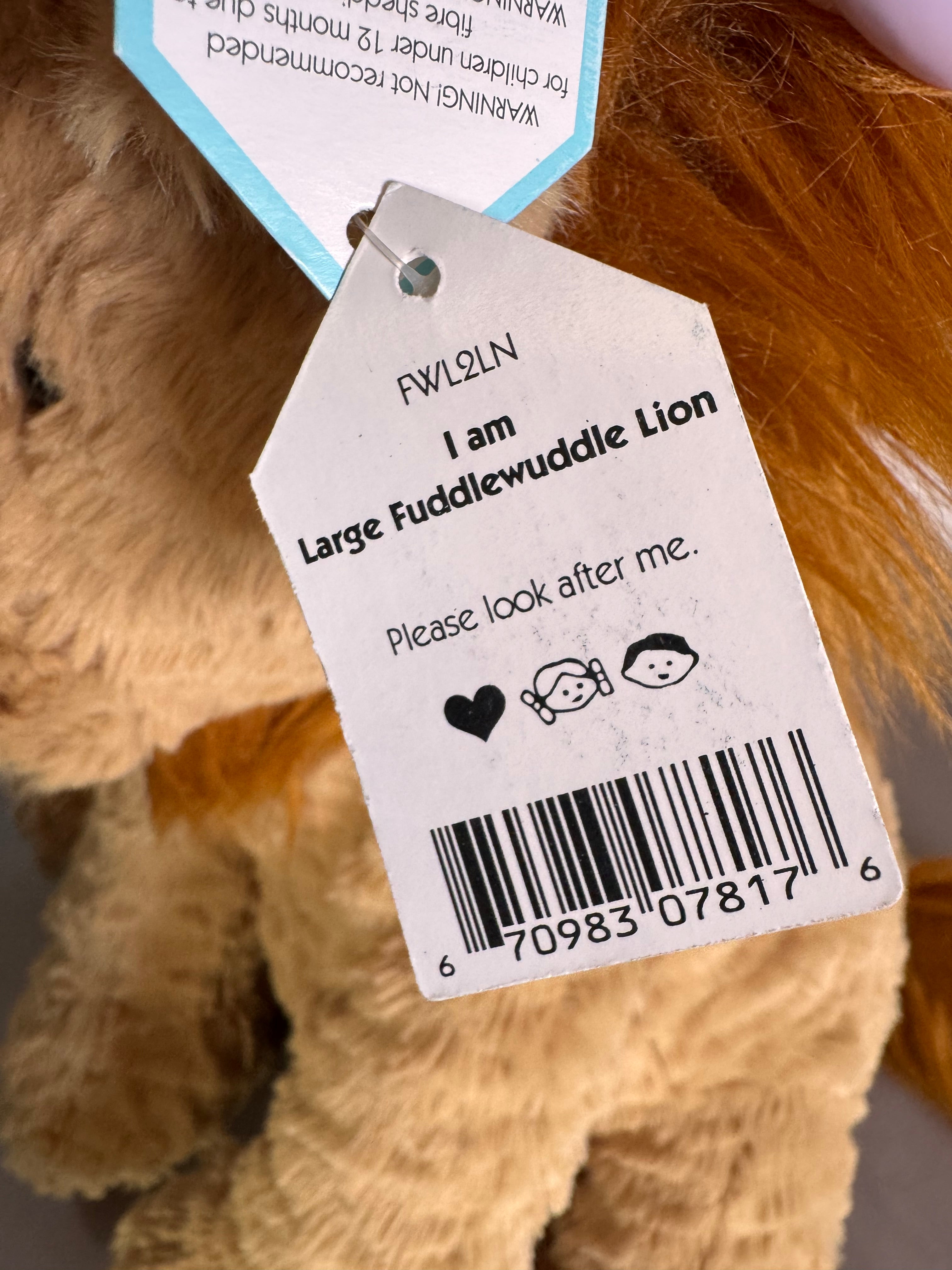 Large Fuddlewuddle Lion