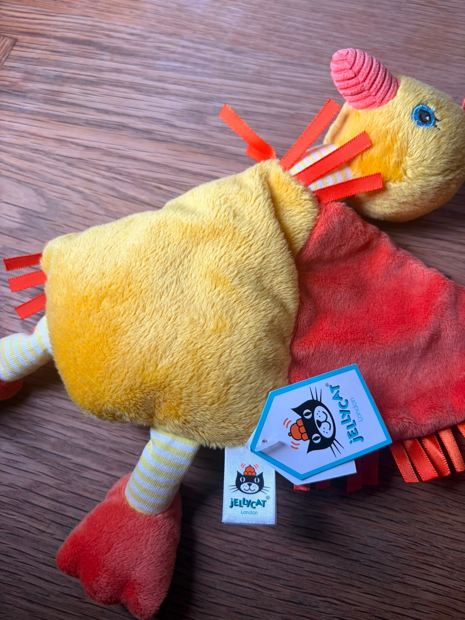 Jellycat Flapper Duck Soother