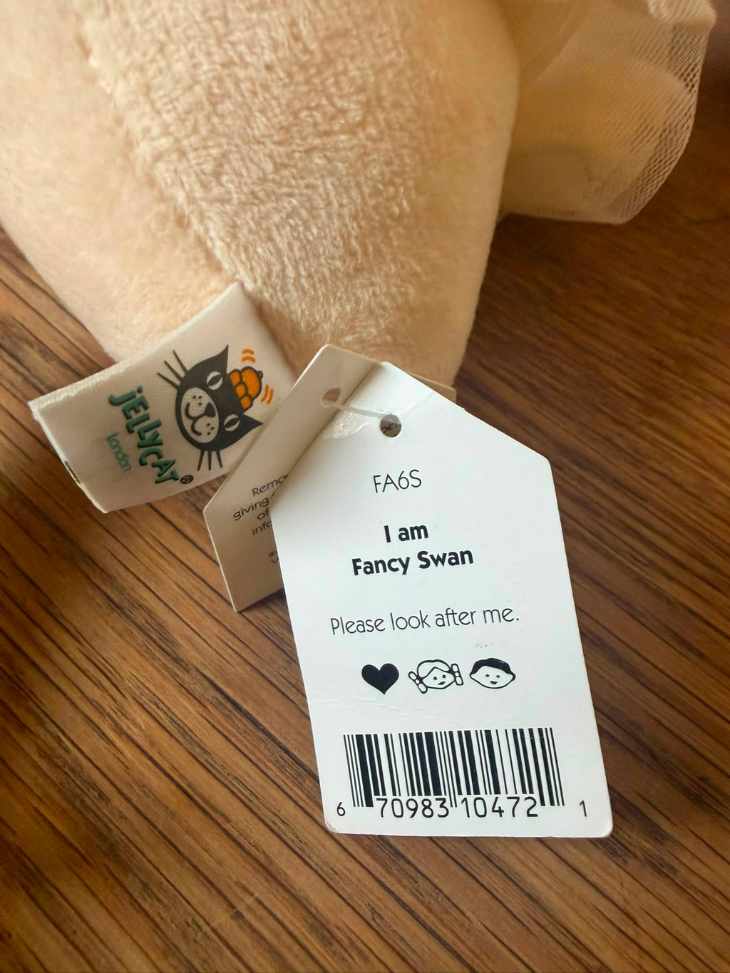 Jellycat Fancy Swan