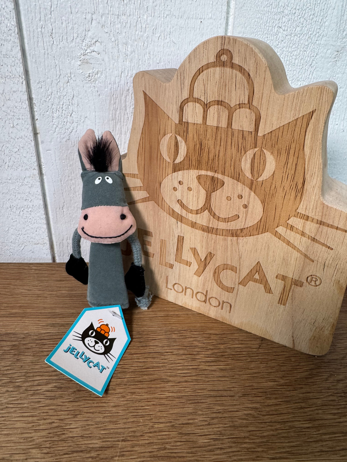 Jellycat New Dingly Dangly Farm Finger Puppet