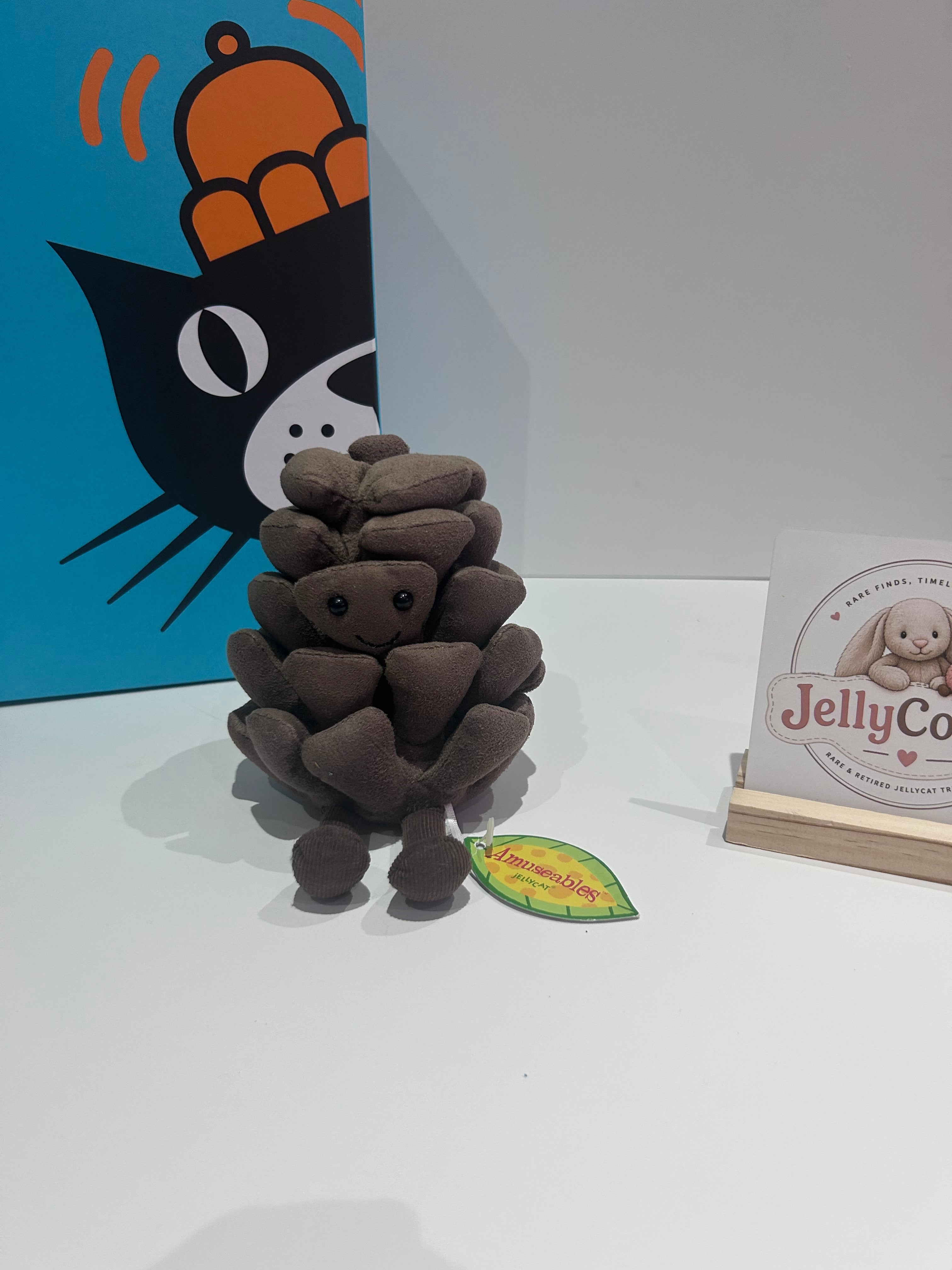 Jellycat Amuseable Pinecone - Leaf Tag