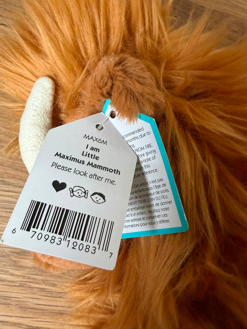 Jellycat Little Maximus Mammoth | RARE