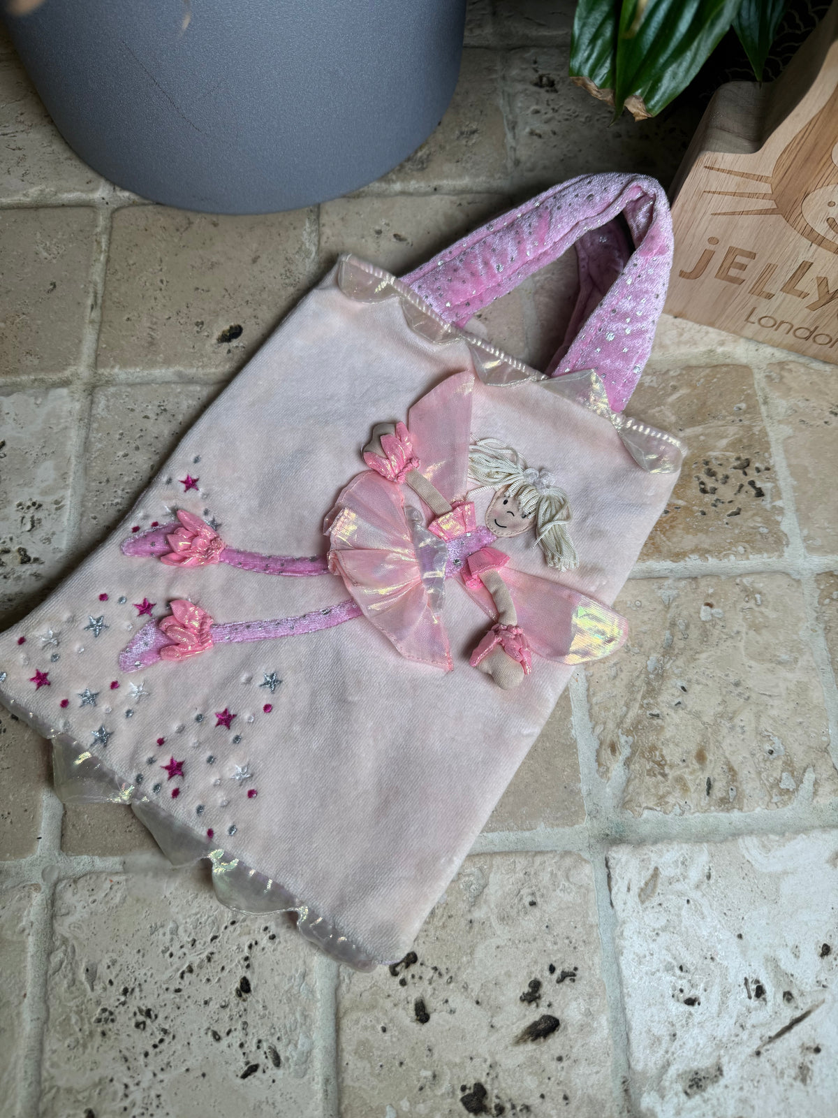 Jellycat Sparkly Spirit Blossom Bag