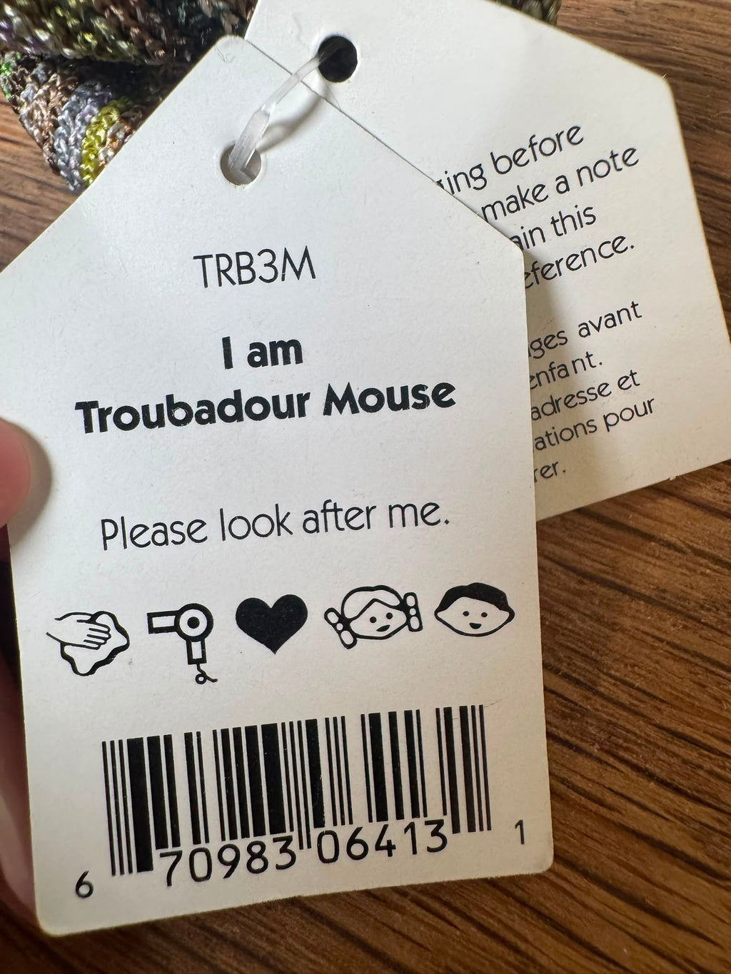 Jellycat Troubadour Mouse