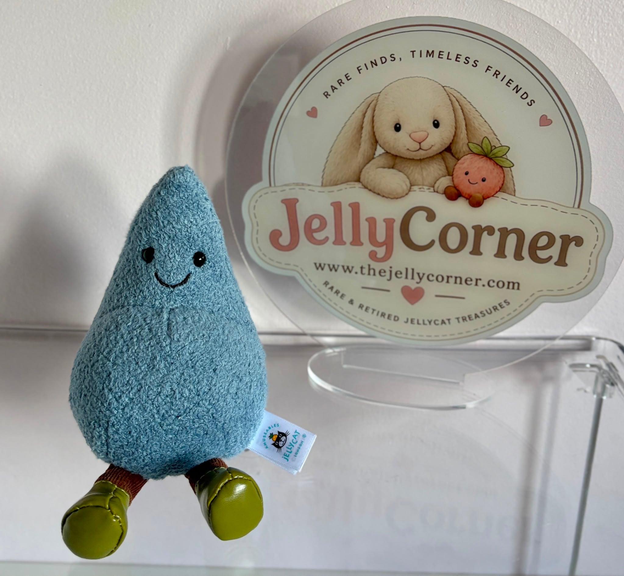 Jellycat Amuseable Happy Raindrop – The Jelly Corner