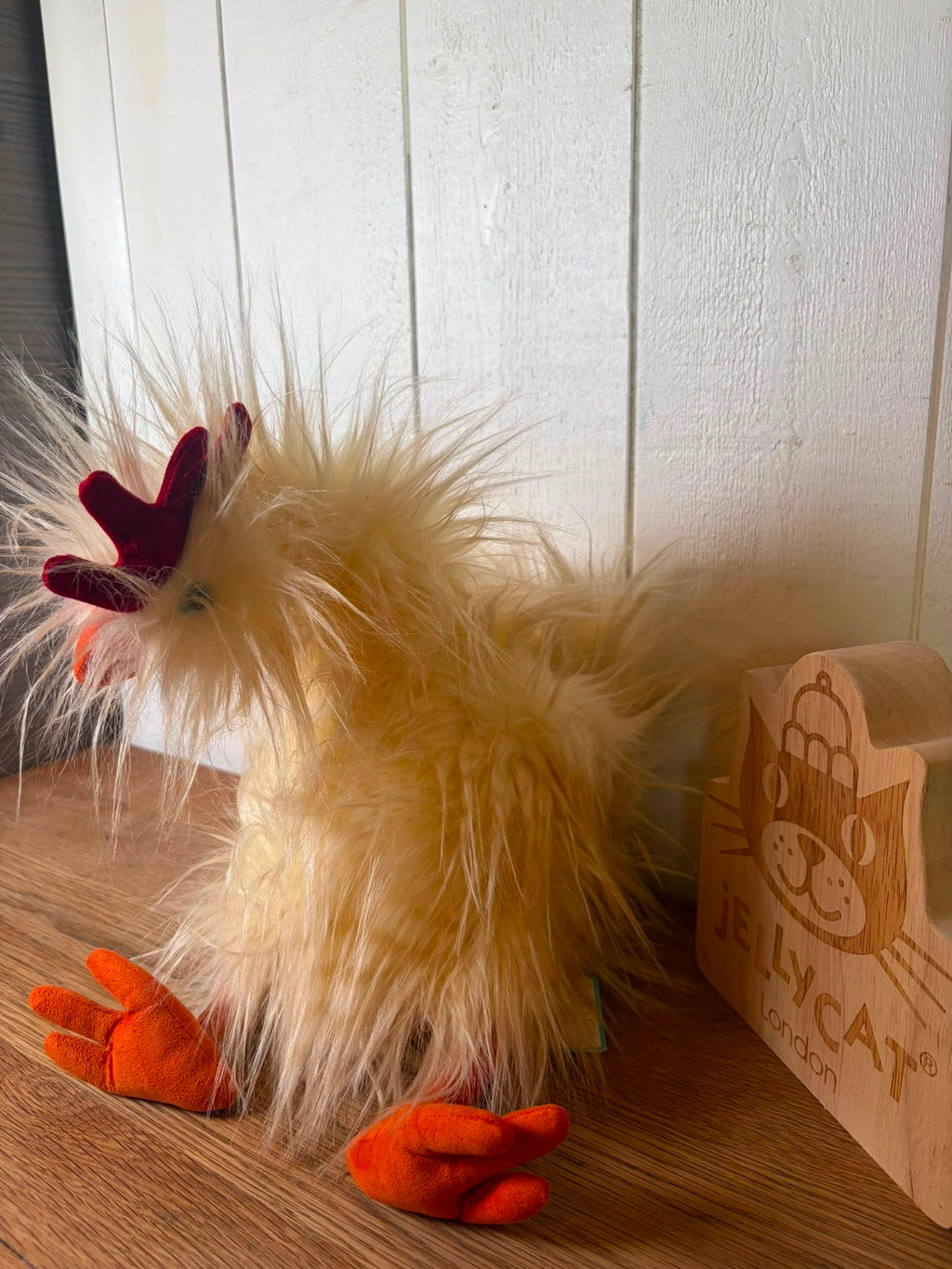 Jellycat Charlie Chicken - Hole in tag