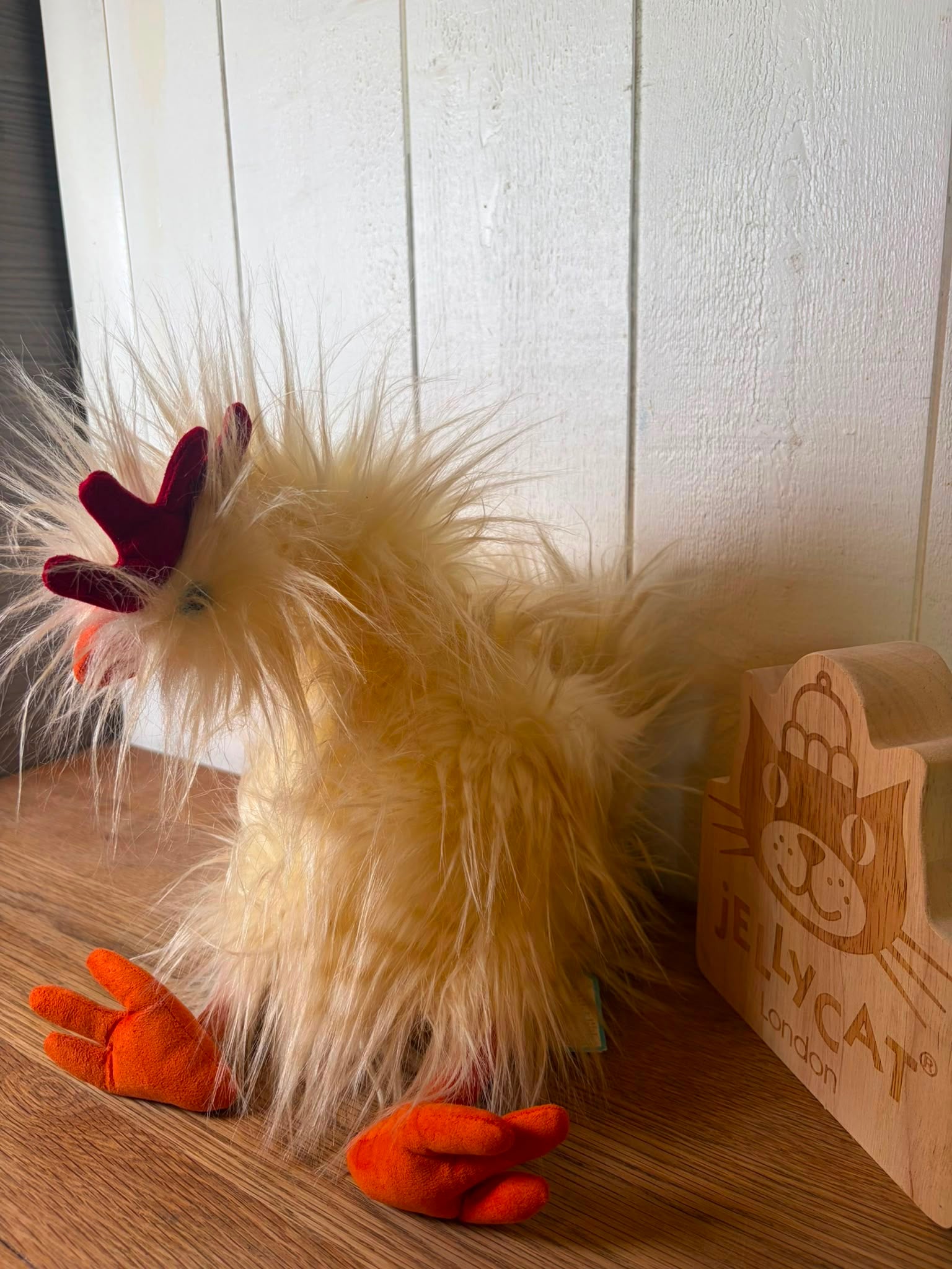 Jellycat Charlie Chicken - Hole in tag
