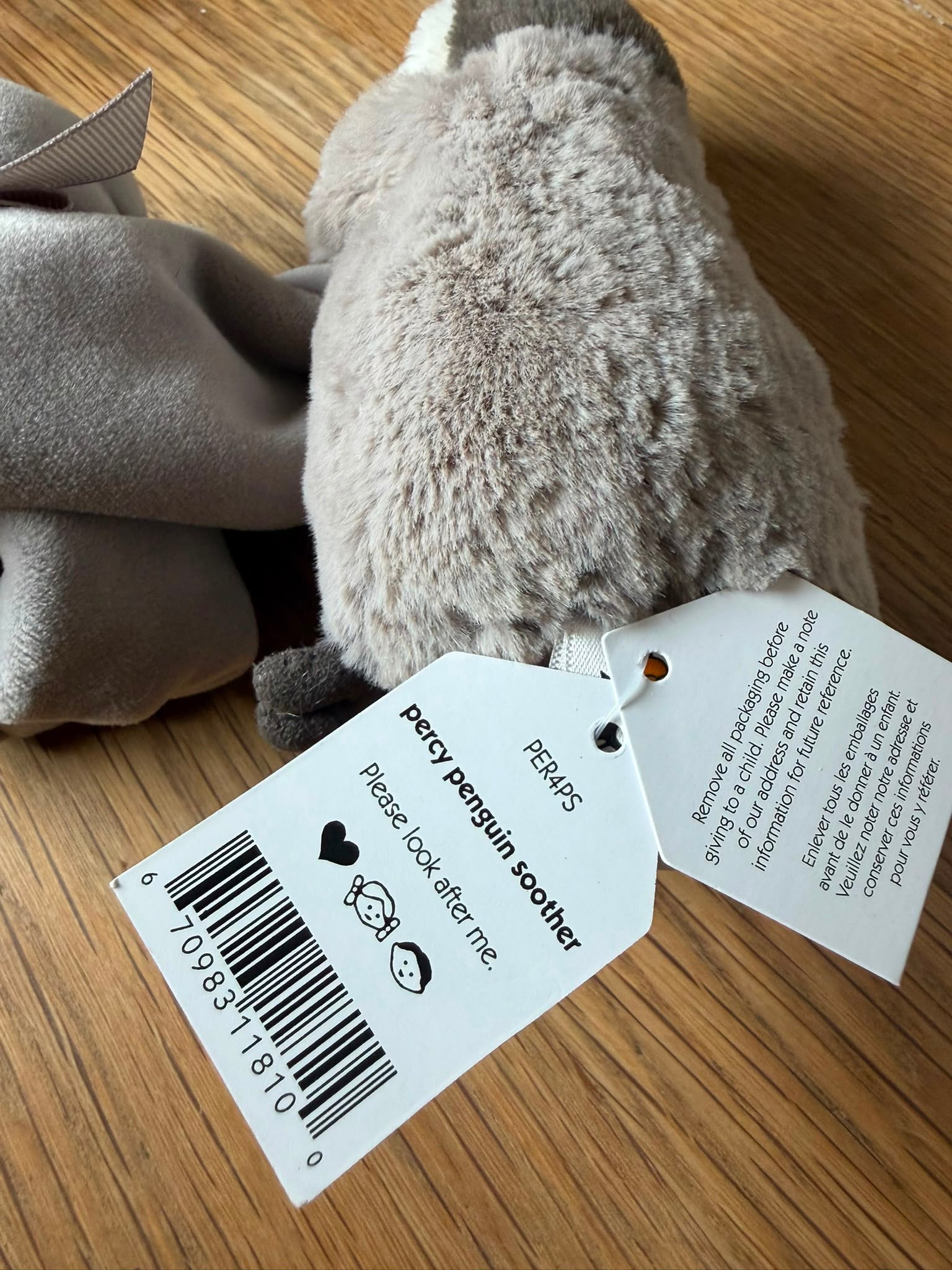 Jellycat Percy Penguin Soother