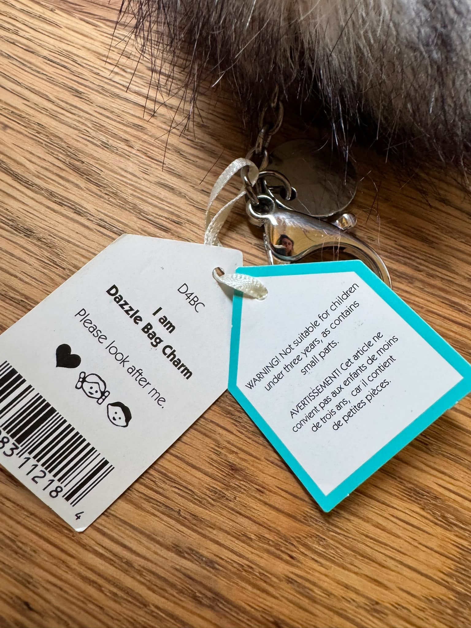 Jellycat Dazzle Bag Charm