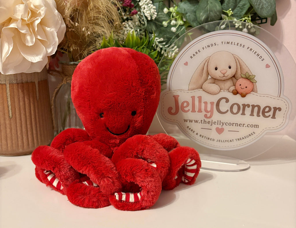 Jellycat Little Cranberry Octopus