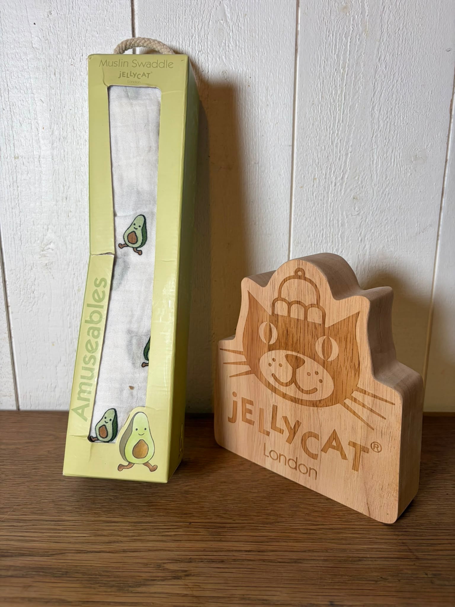 Jellycat Amuseable Avocado Muslin - Damaged Box