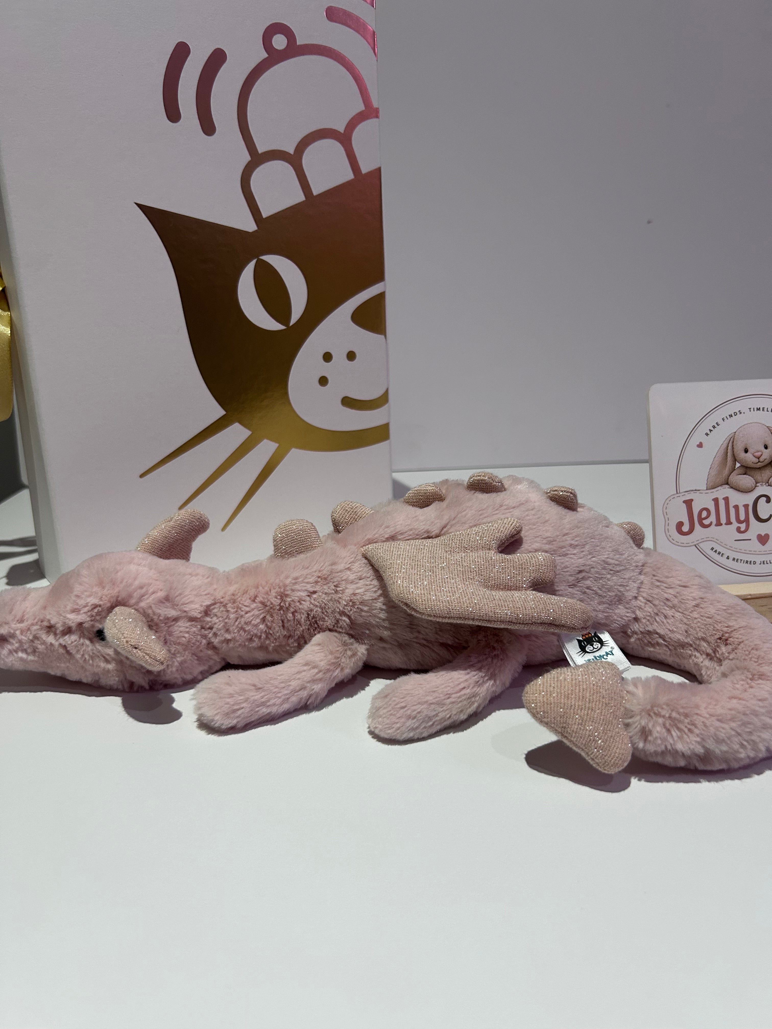 Jellycat Little Rose Dragon