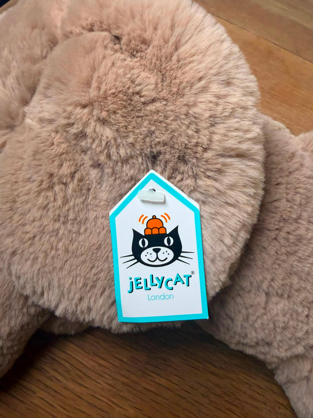 Jellycat Smudge Elephant - Ear Tag
