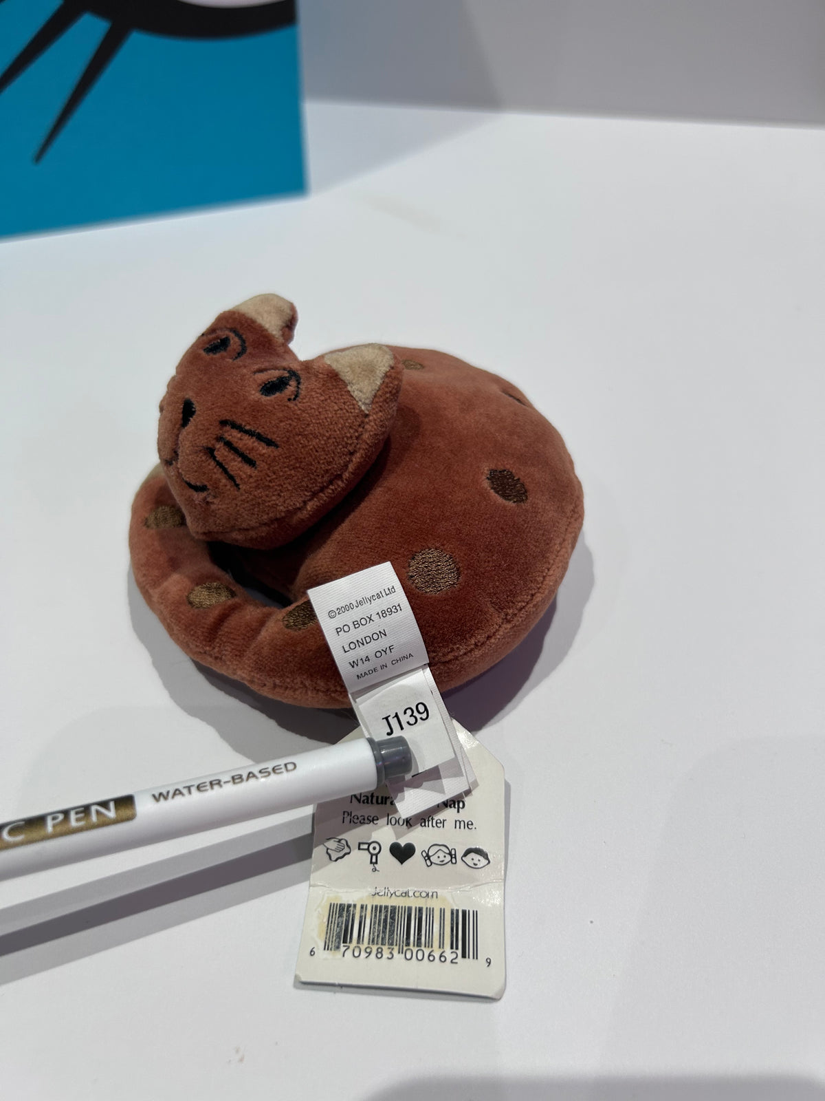 Jellycat Natural Cat Nap