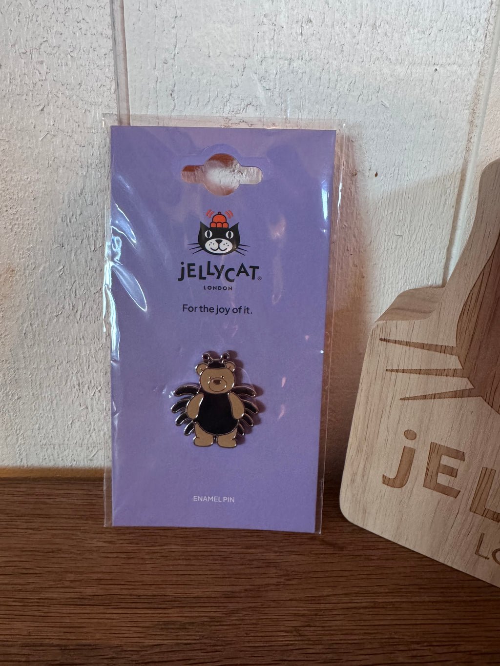 Jellycat Bartholomew Bear “Spider” Pin - EXCLUSIVE PR GIFT | LIMITED NUMBERS PRODUCED