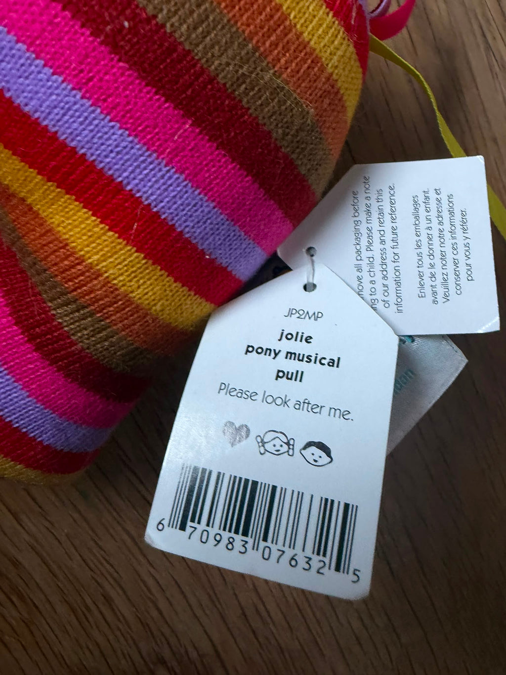 Jellycat Jolie Pony Musical Pull
