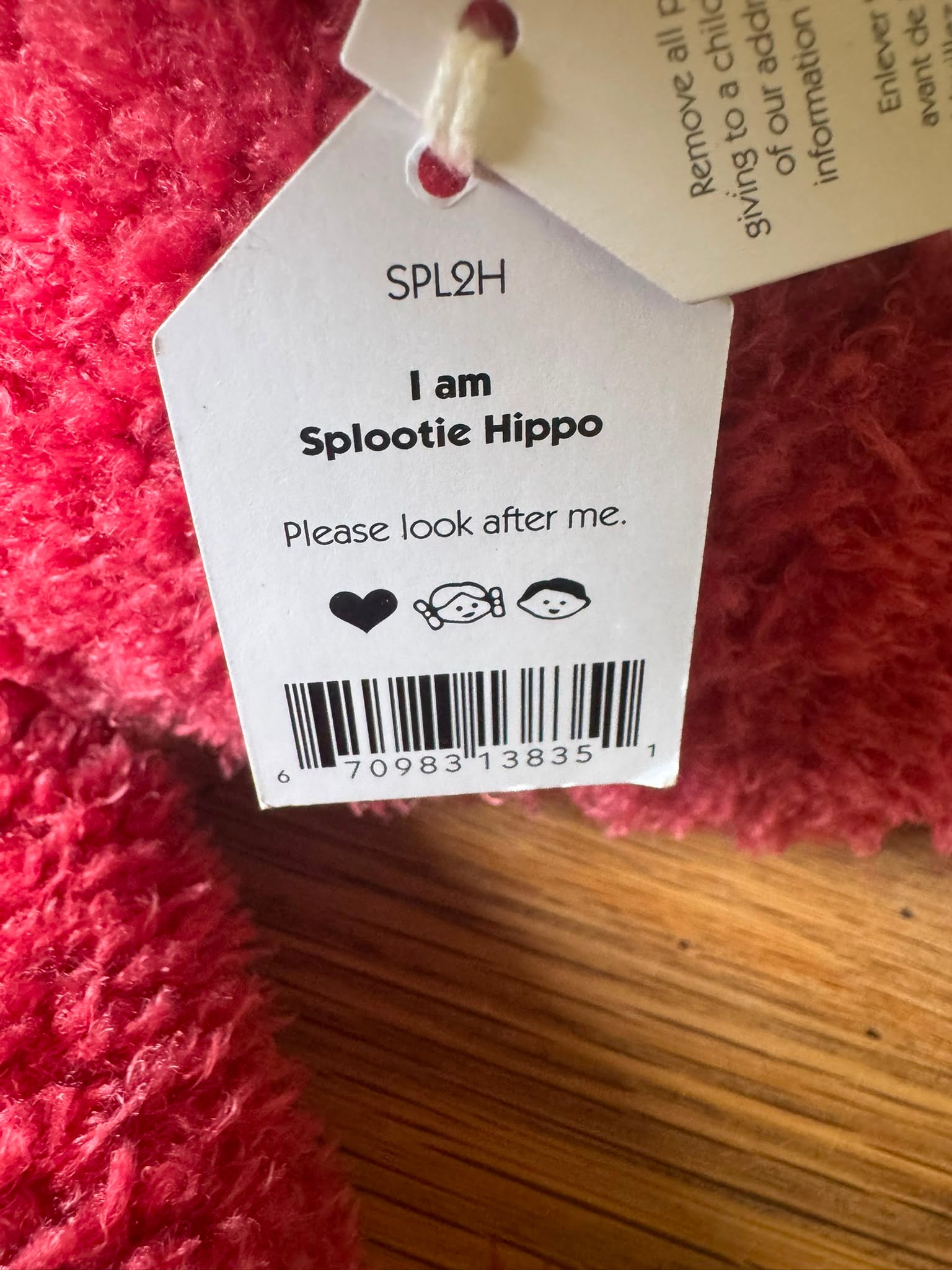 Jellycat Splootie Hippo