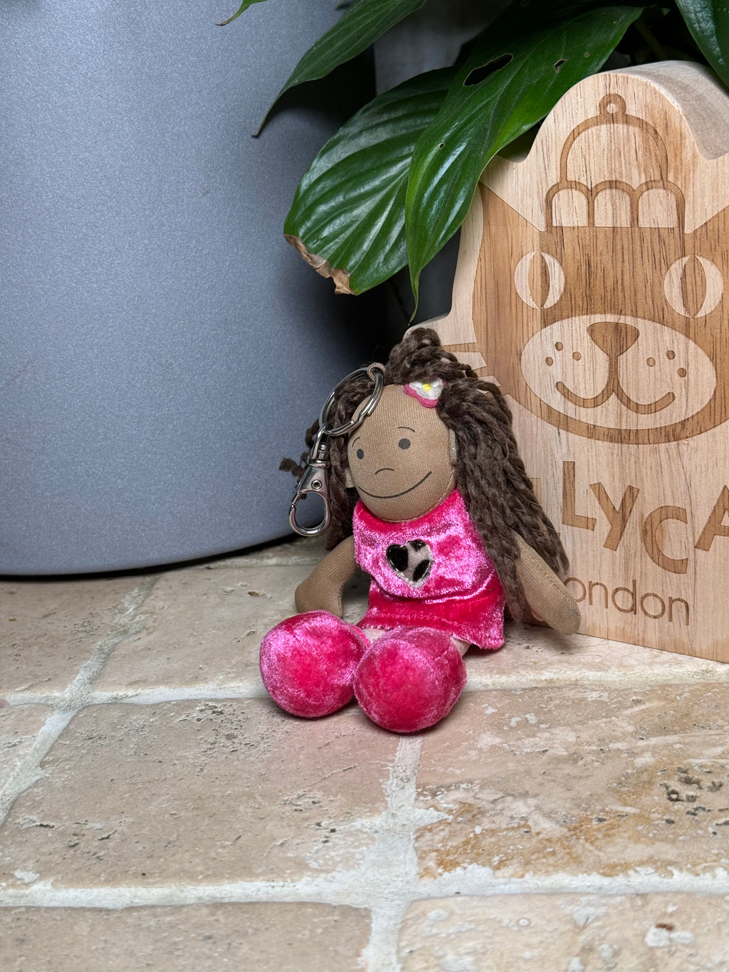 Jellycat Doll bag charm
