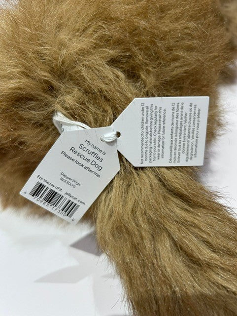 Goodwoof Exclusive 2026 Scruffles Rescue Dog - Jellycat