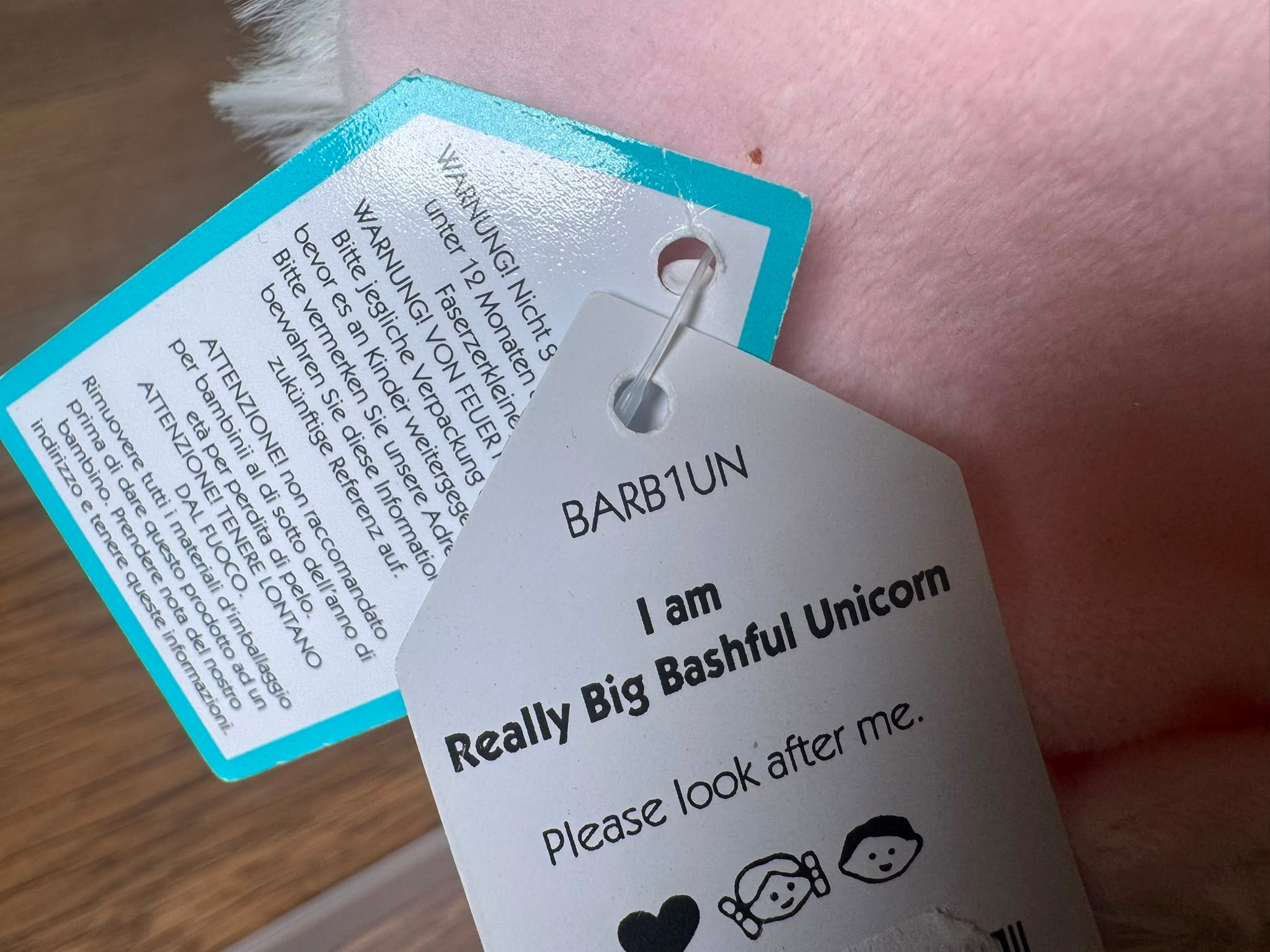 Jellycat Really Big Bashful Unicorn