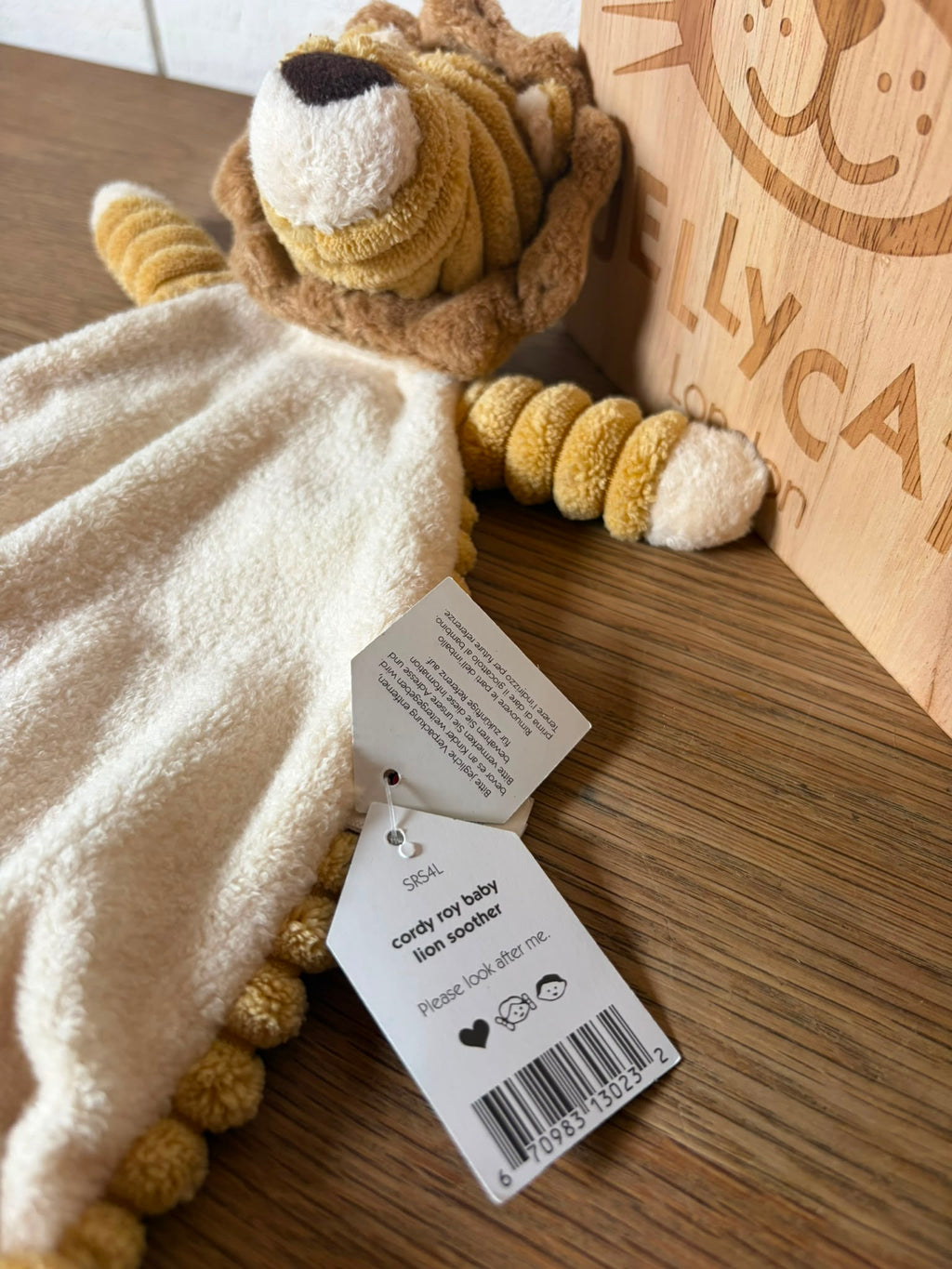 Jellycat Cordy Roy Lion Comforter