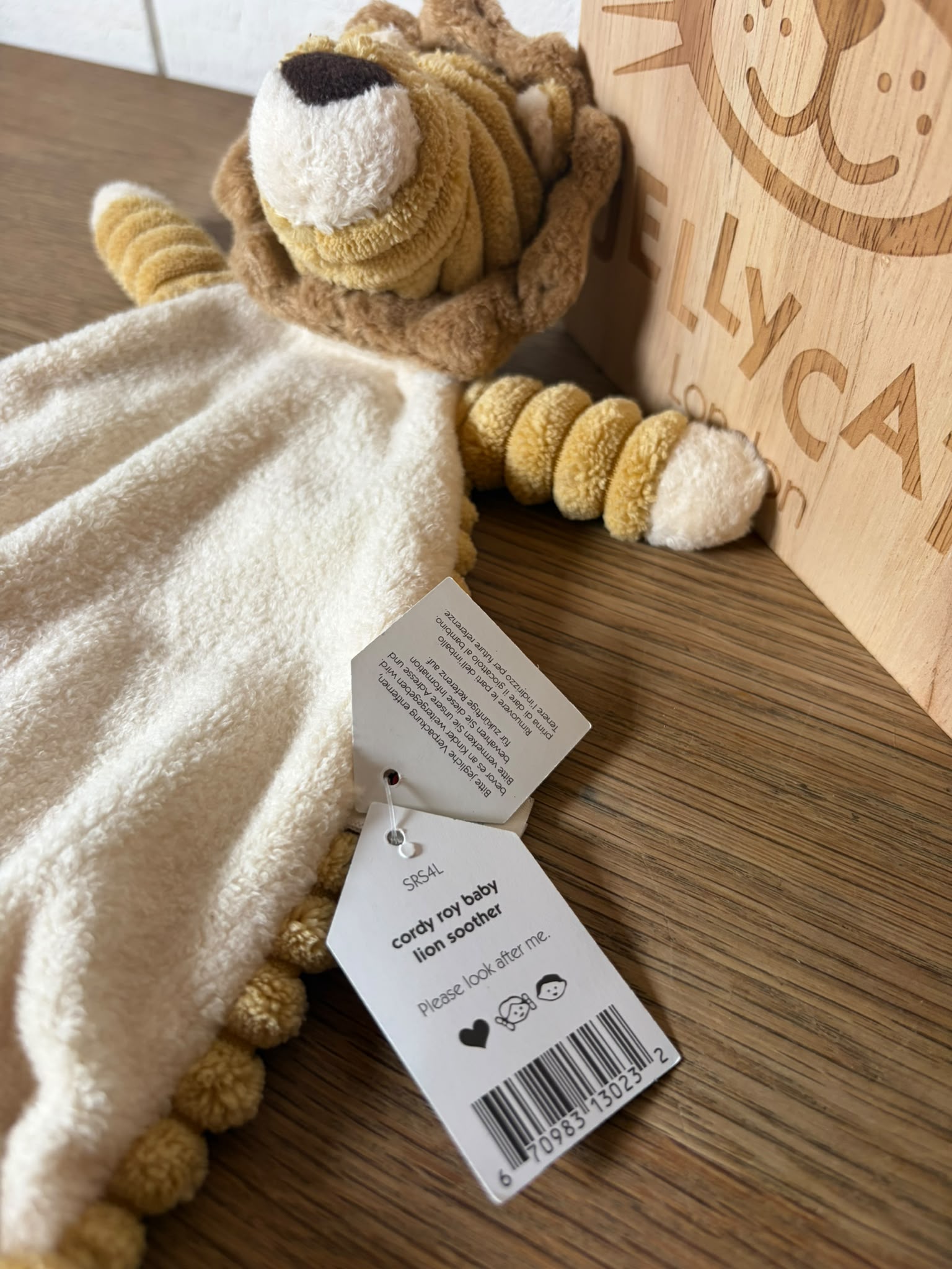 Jellycat Cordy Roy Lion Comforter