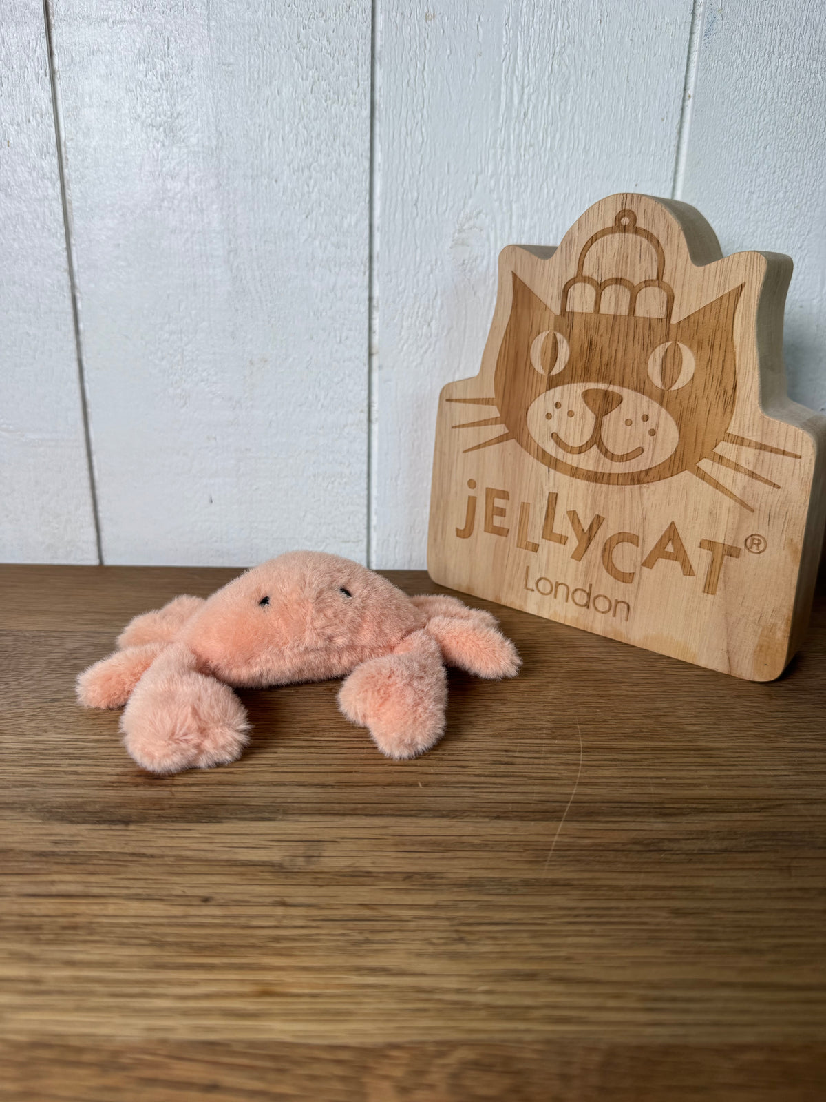 Jellycat Fluffy Crab