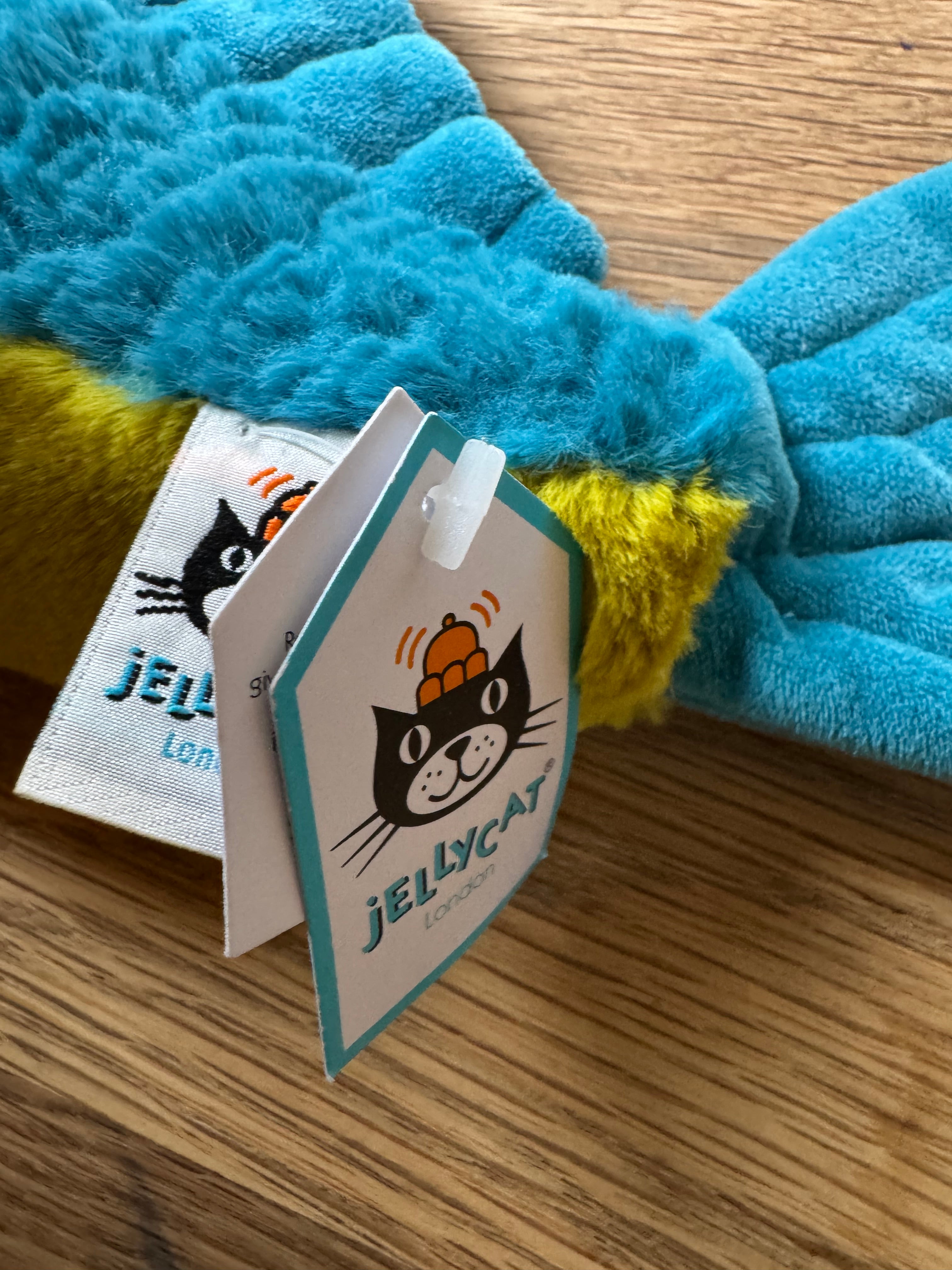 Jellycat Delano Dorado Fish