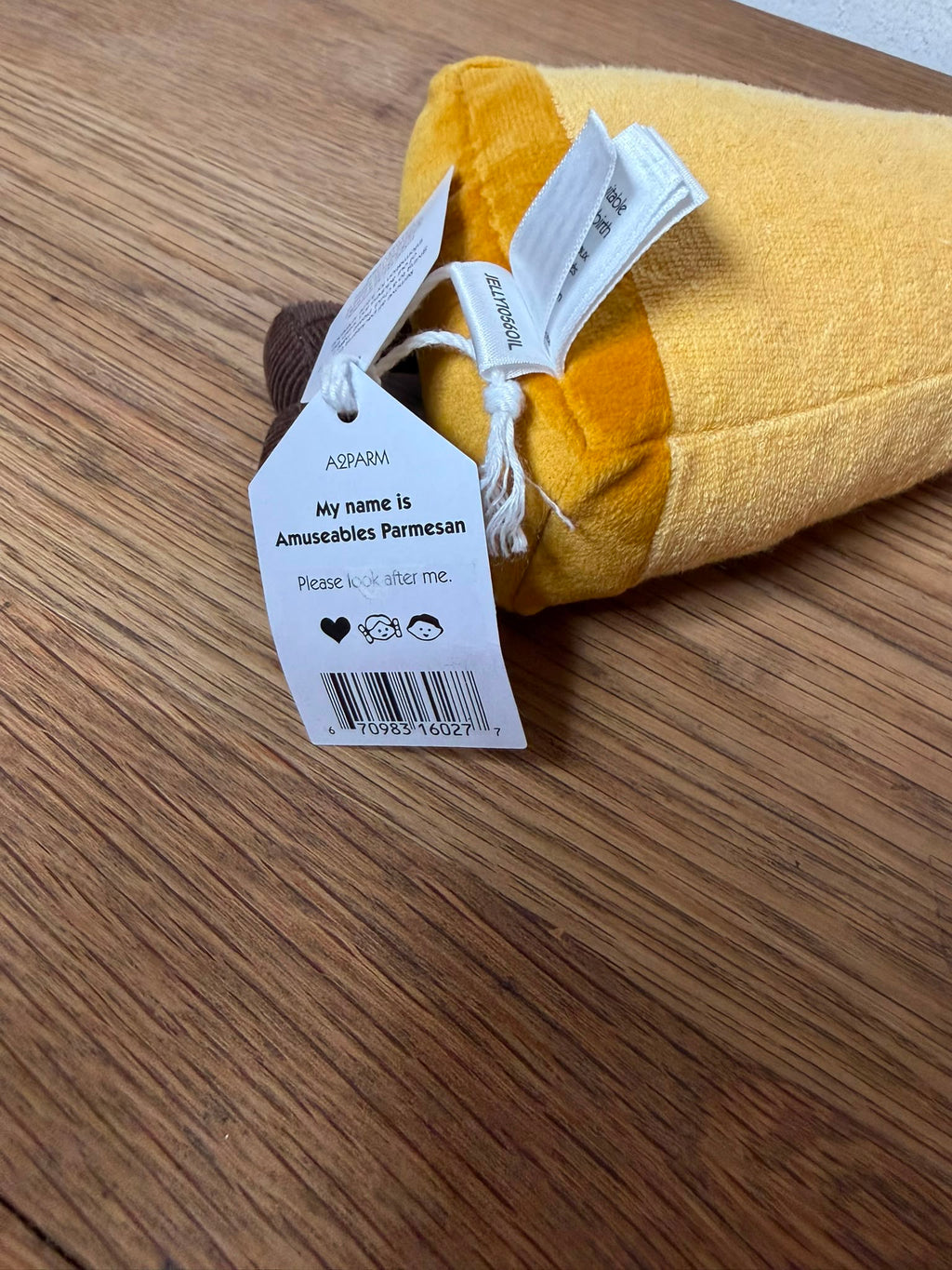 Jellycat Amuseable Parmesan