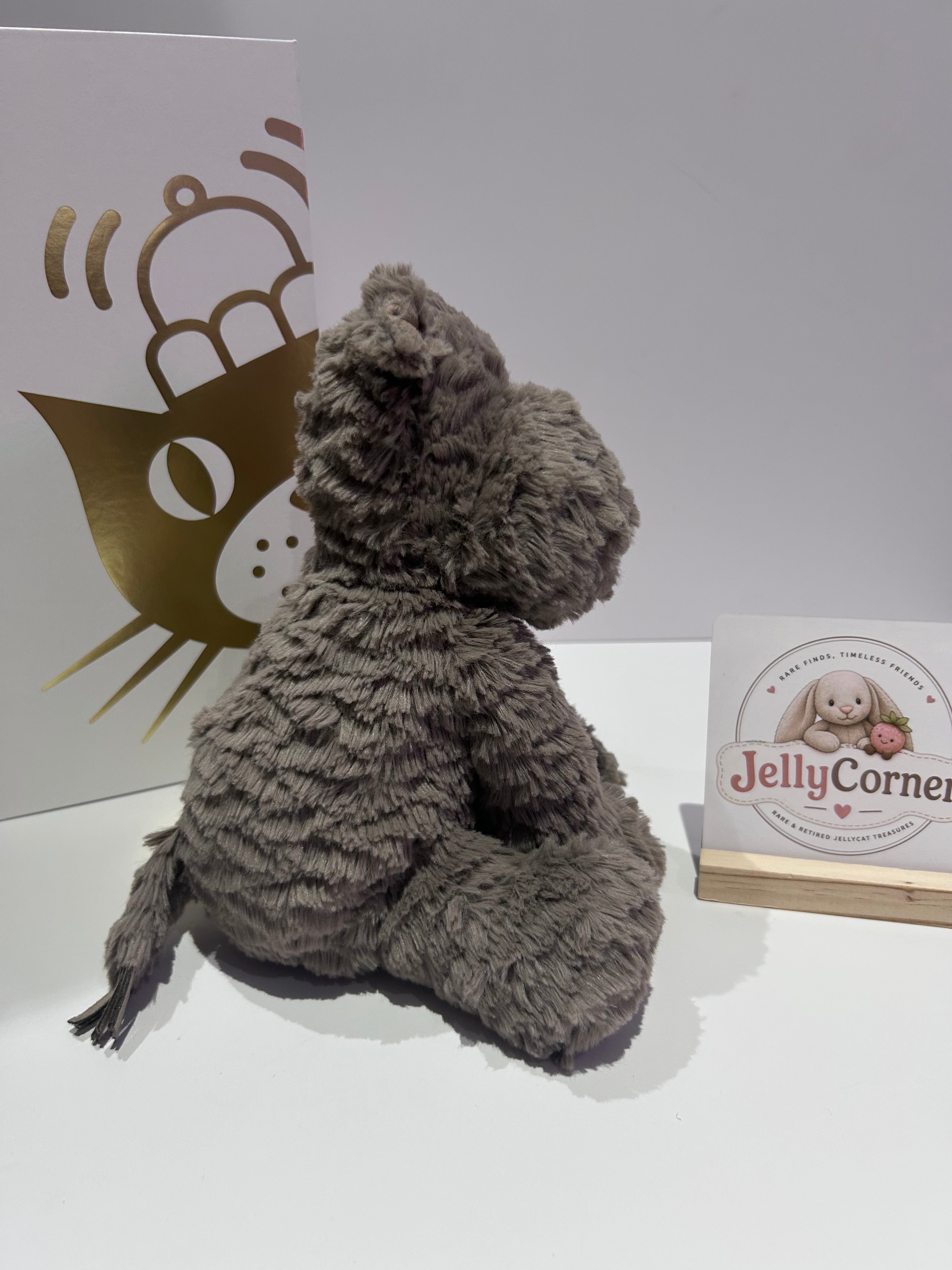 Jellycat Fuddlewuddle Grey Hippo
