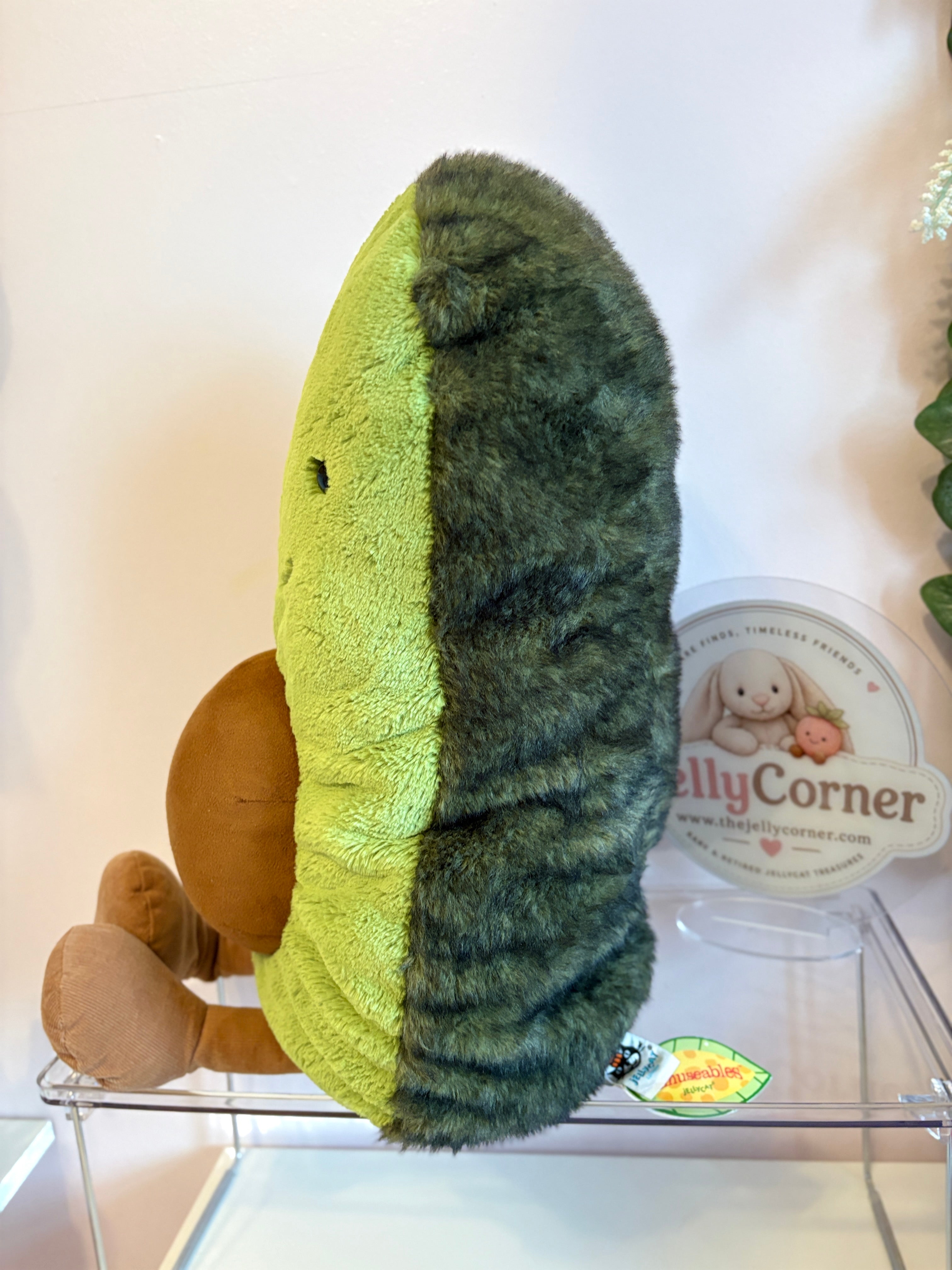 Jellycat Huge Amuseable Avocado | OG TAGS | RARE