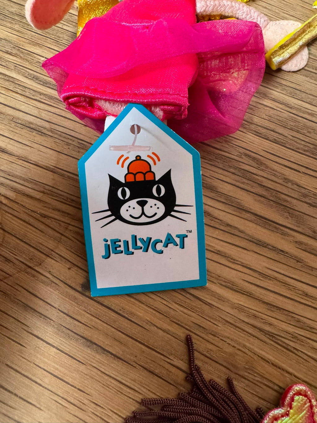 Jellycat Twirly Girly Finger Puppet