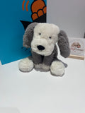 Jellycat Smudge Puppy - Writing on tag