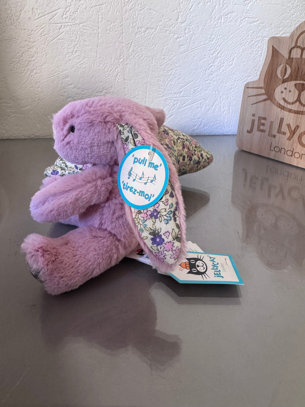 Blossom Tulip Bunny Star Musical Pull