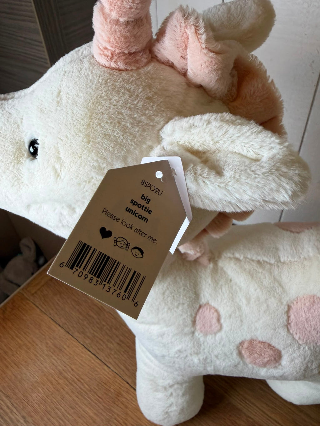 Jellycat Big Spottie Unicorn