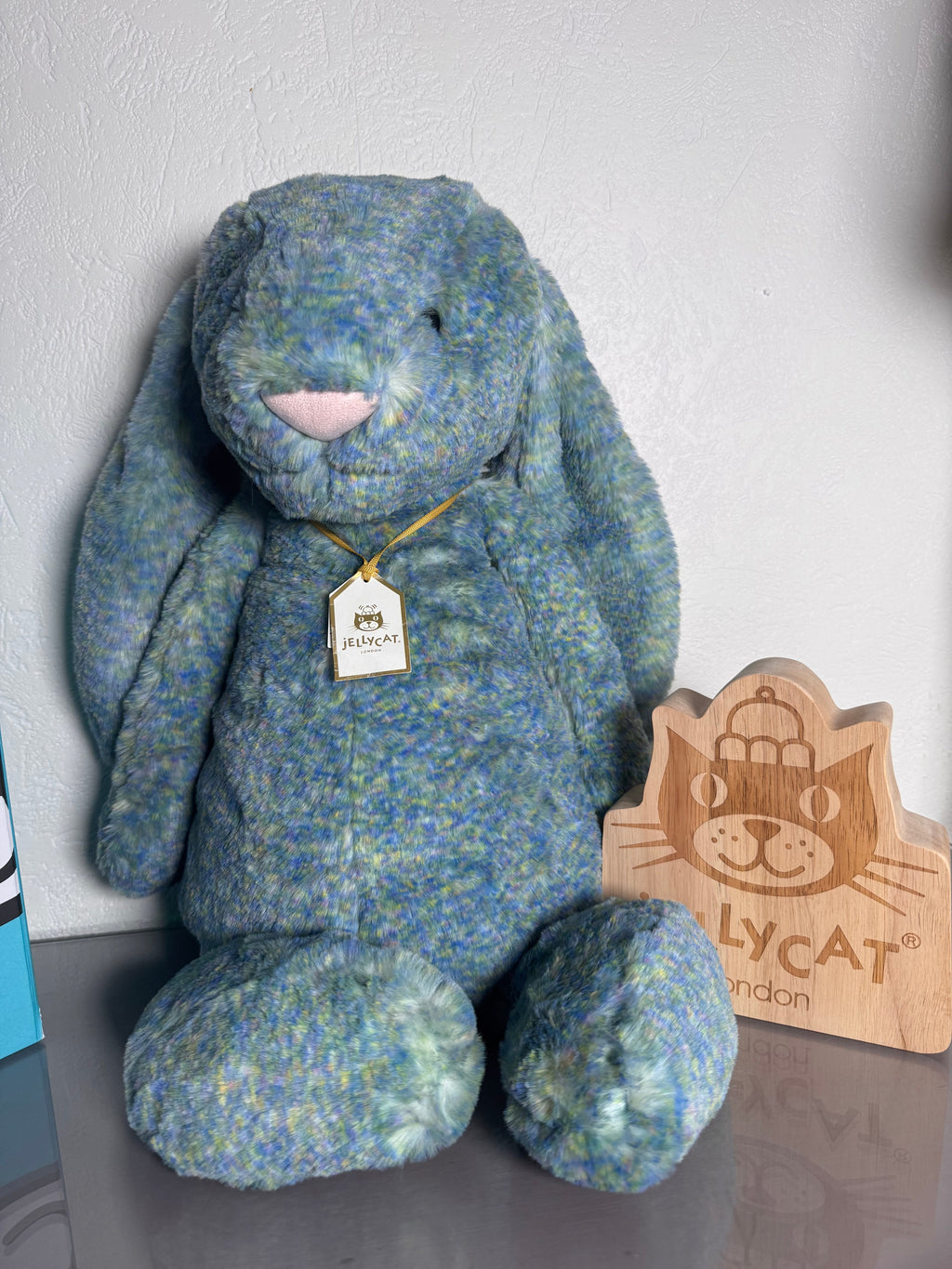 Big Bashful Luxe Bunny Azure