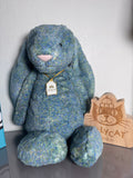 Big Bashful Luxe Bunny Azure