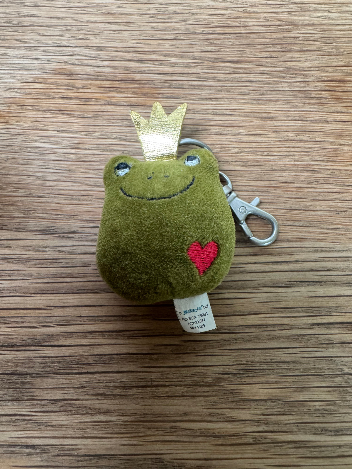 Jellycat Jellybean Frog Keyring | VHTF