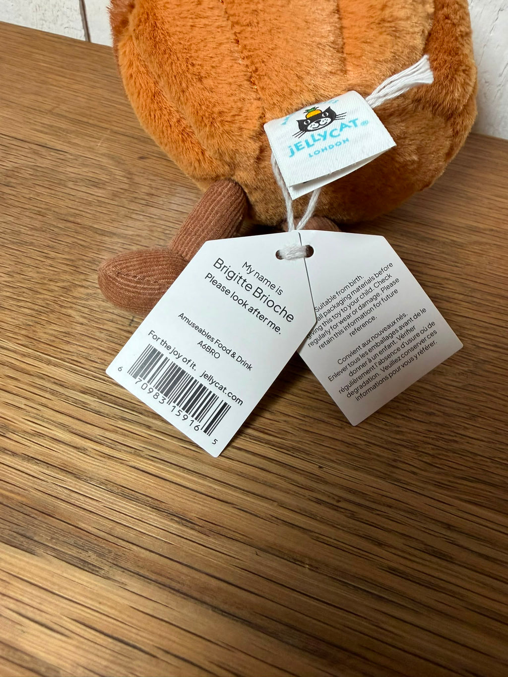 Jellycat Brigitte Brioche