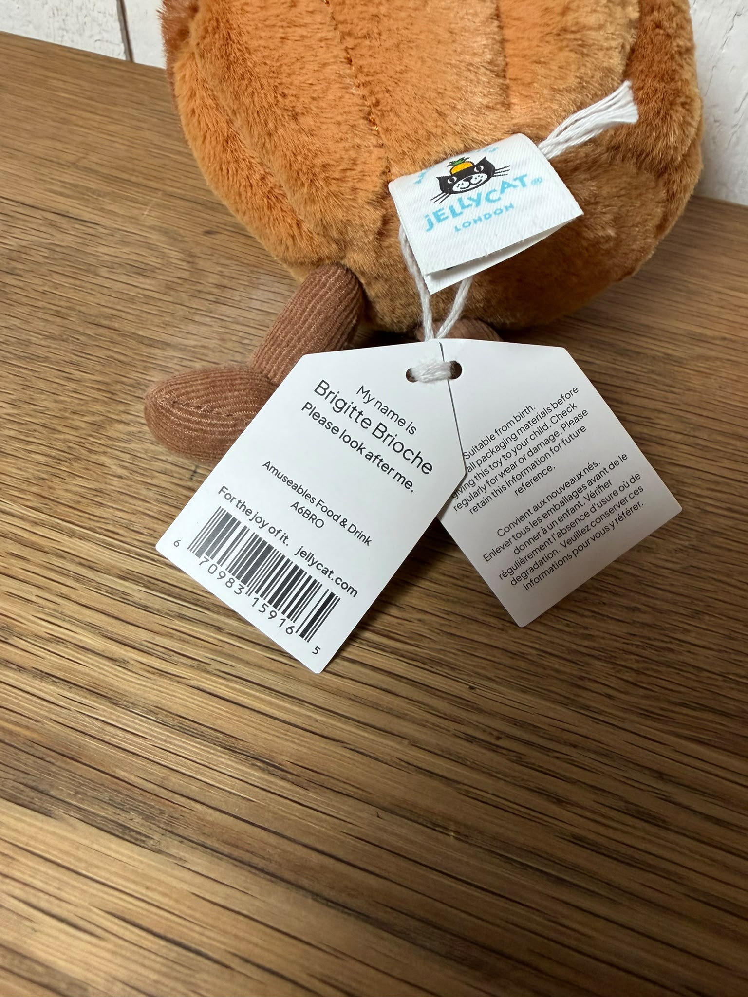Jellycat Brigitte Brioche
